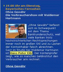 Fernsehprogramm