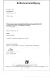 Zertifikat RWS 2001 Eibl